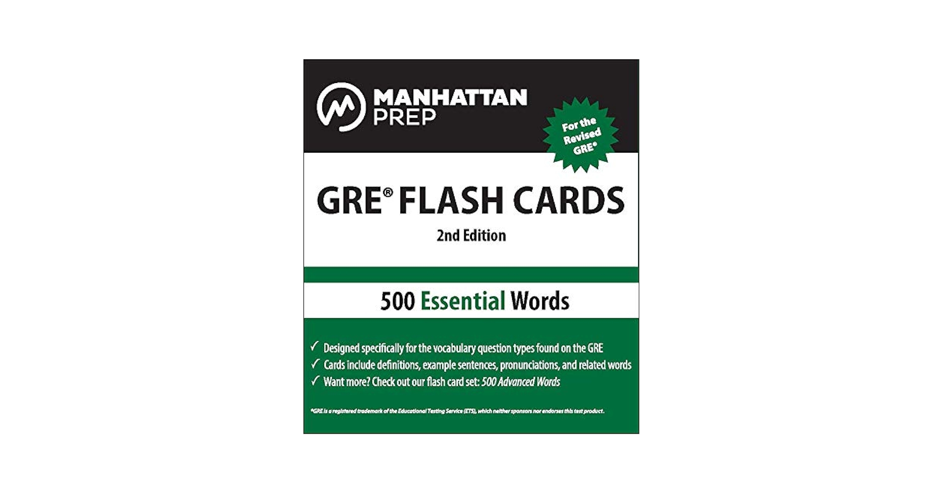 ノート・メモ帳 Manhattan GRE Vocabulary Flashcards Amazon.com: 500 Advanced Words: GRE Vocabulary Flashcards